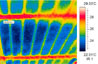 termografia dei soffitti radianti in cartongesso Plaforad GK